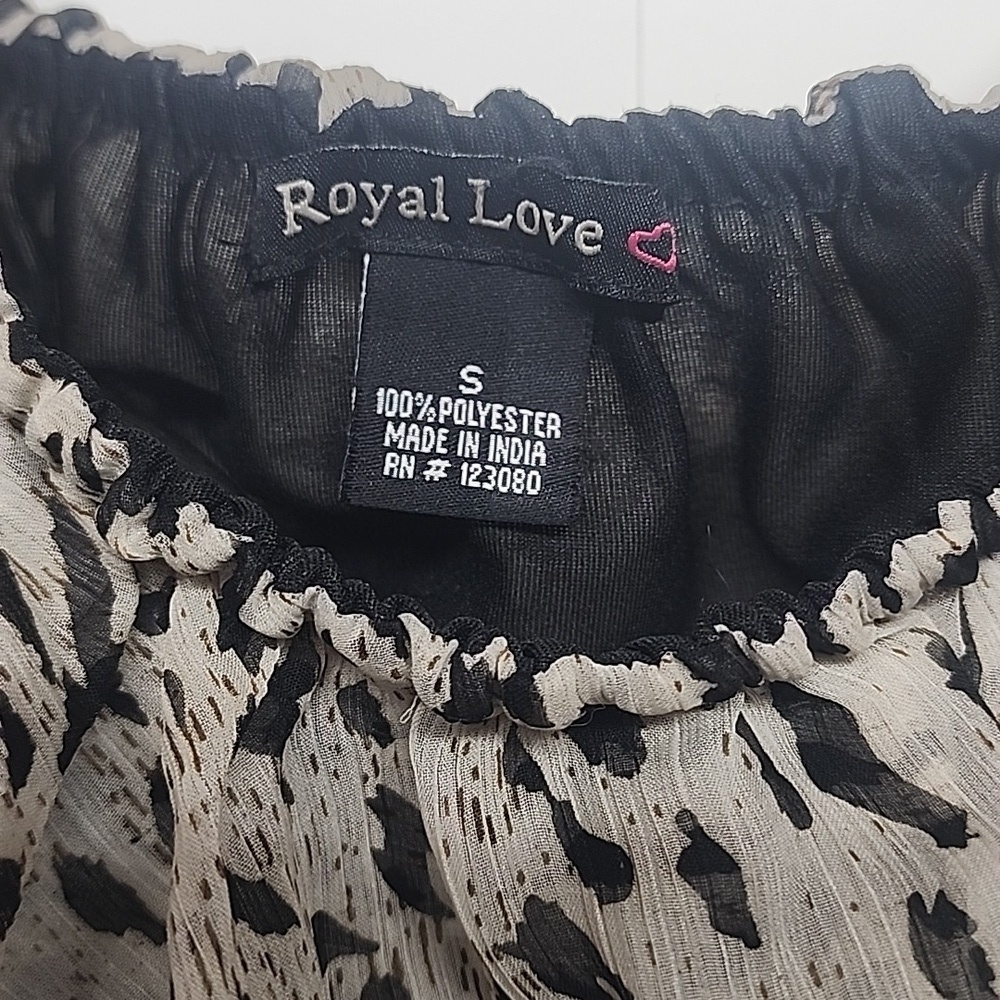 Royal Love leopard print sleeveless dress - Picture 7 of 7